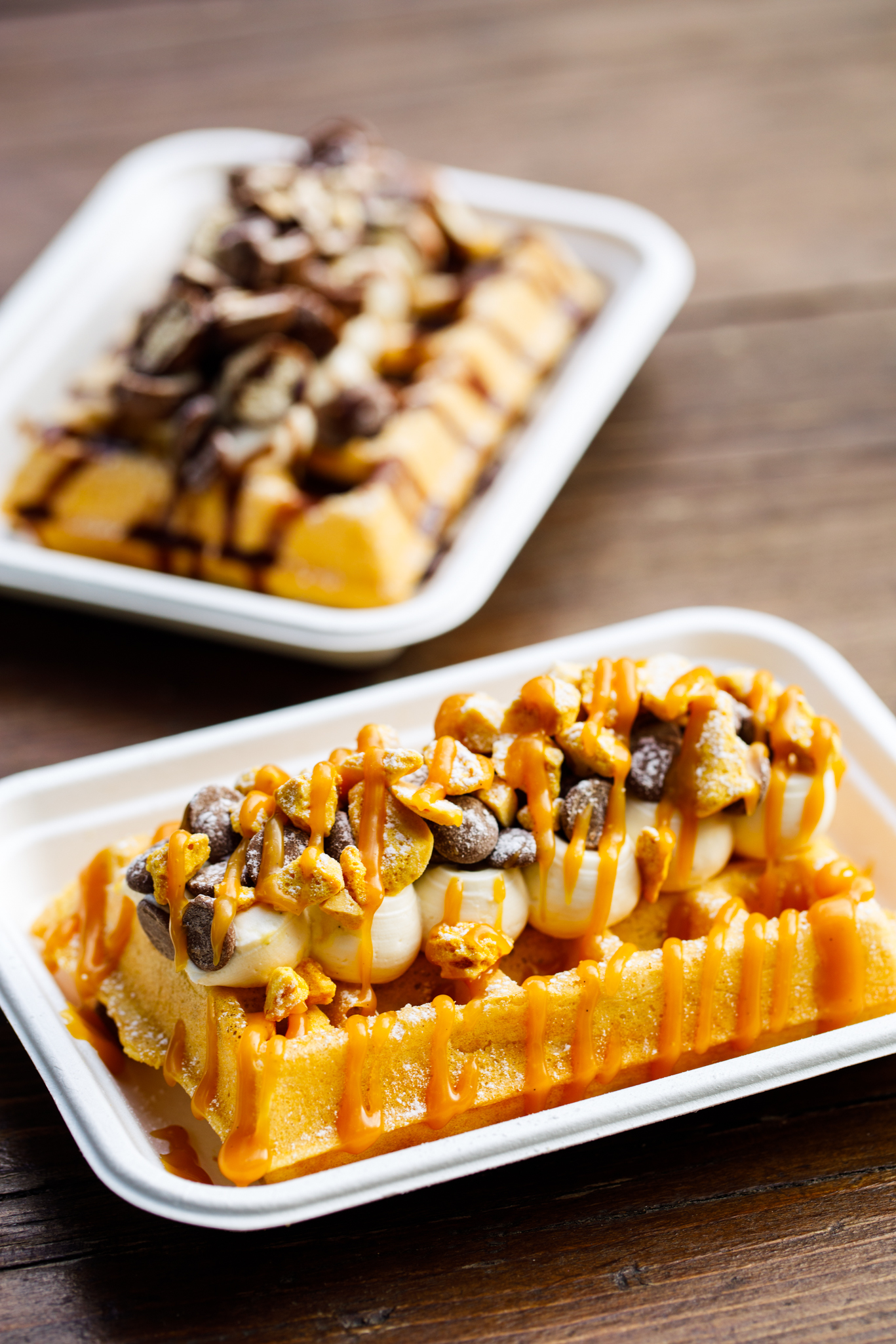 waffle street food leicester