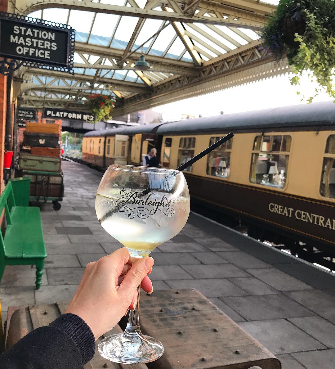 great central burleighs gin train