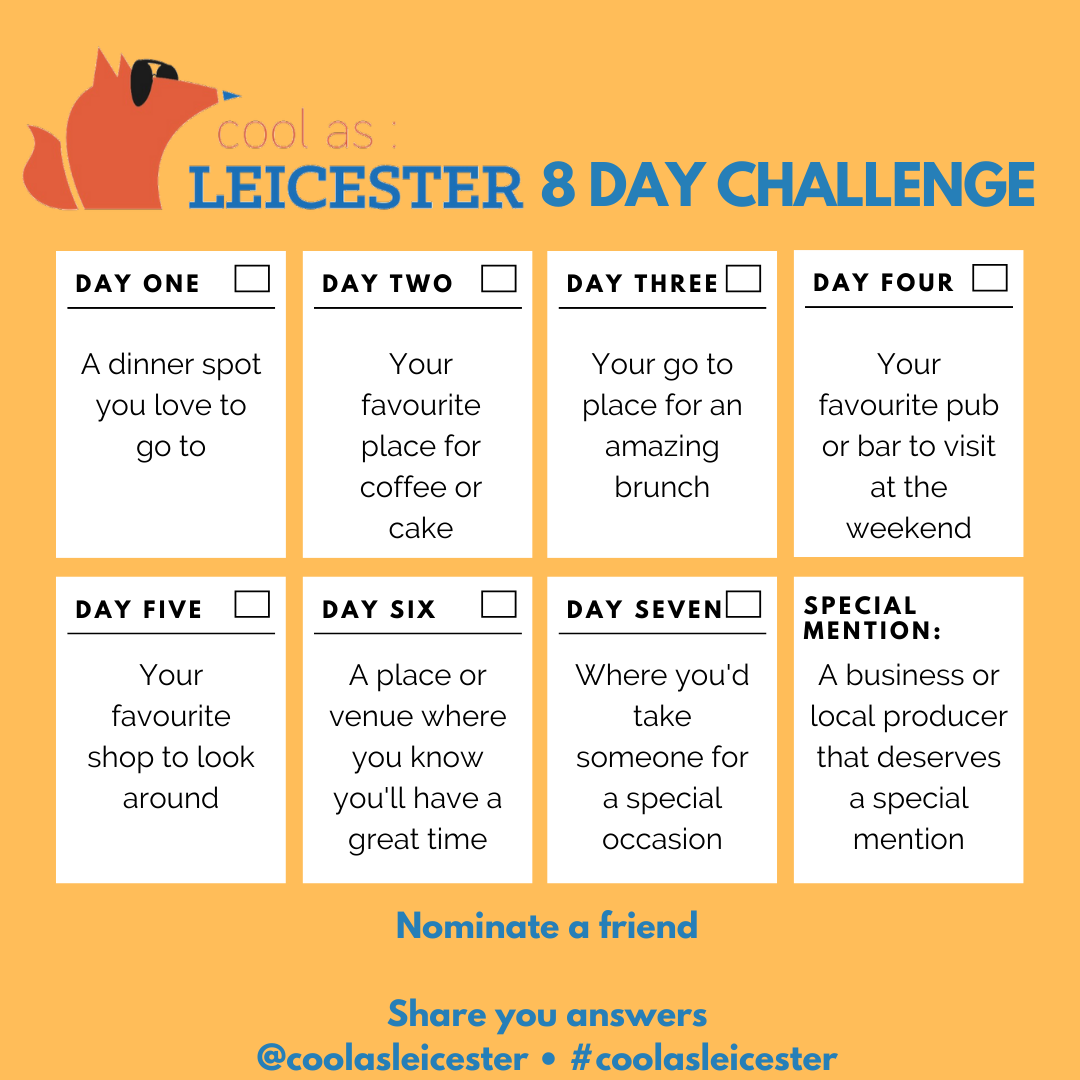 cool as leicester challenge