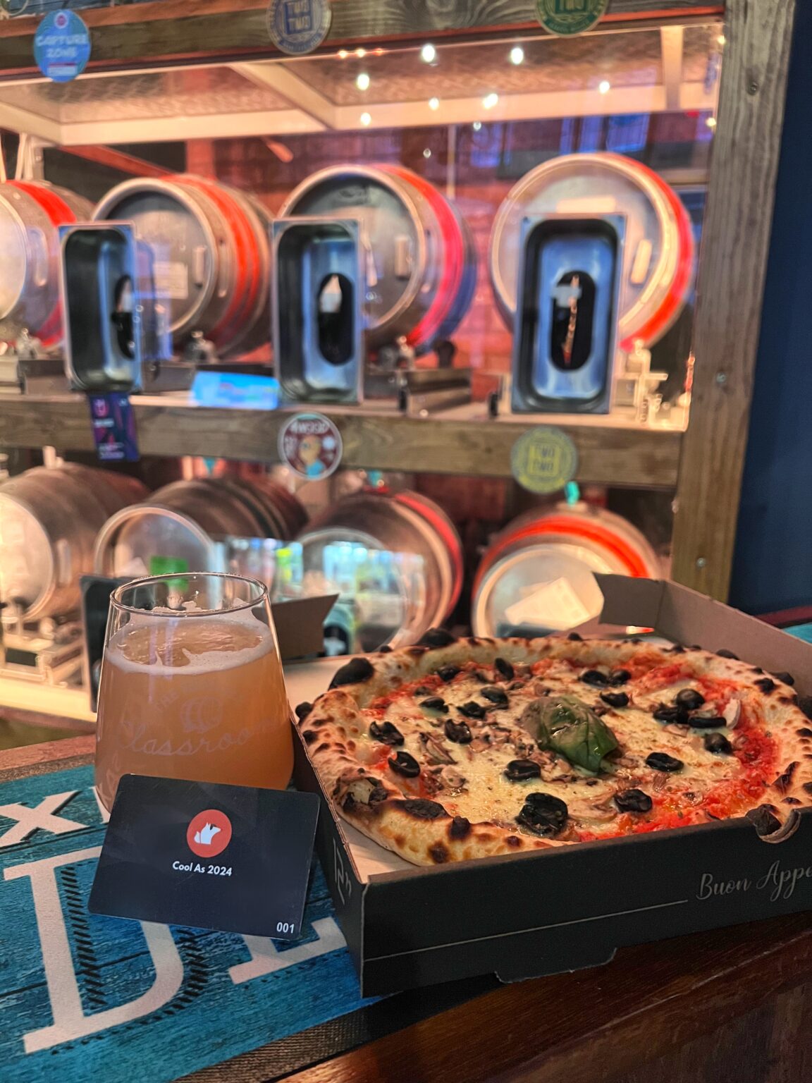 Dough What x The Real Ale Classroom pizza partnership COOL AS LEICESTER